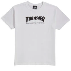Thrasher Youth Skate Mag T-Shirt - White