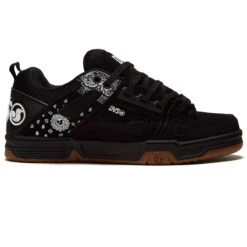 DVS Comanche Shoes - Black/White Print