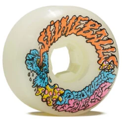 Slime Balls Vomit Mini 97a Skateboard Wheels - White - 56mm