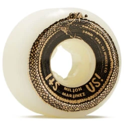 OJ Martinez Its Us Hardline 99a Skateboard Wheels - Gold/White - 54mm