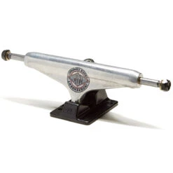 Independent Stage 11 Forged Hollow BTG Summit Skateboard Trucks - Silver/Black - 159mm