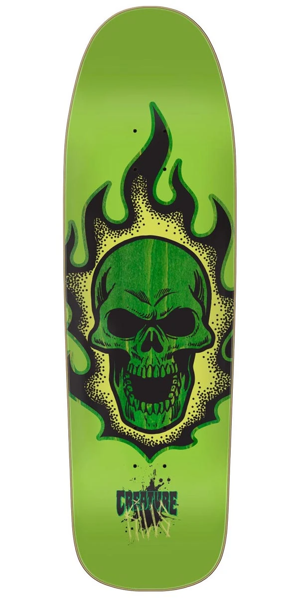 Creature Boneheadz Skateboard Deck - 9.31"