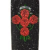 Santa Cruz Dressen Rose Cross Shape Skateboard Deck - 9.31"