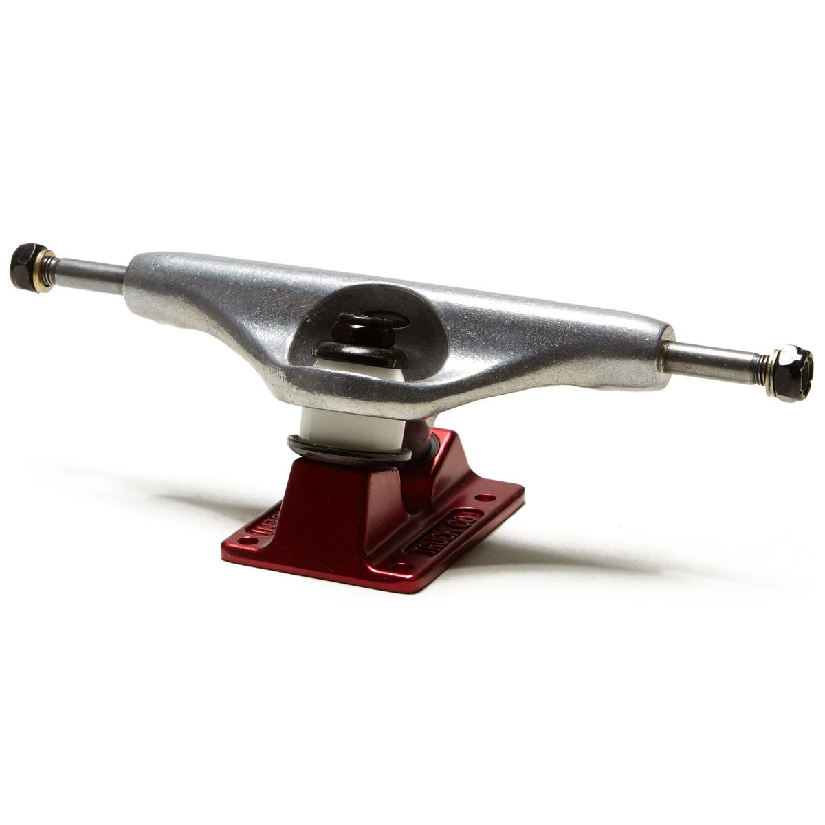 Independent Stage 11 Forged Hollow BTG Summit Standard Skateboard Trucks - Silver/Ano Red - 159mm - Image 2