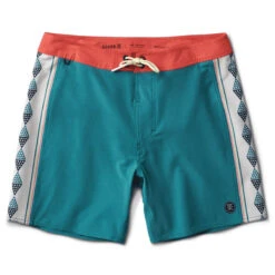 Roark Passage Panel 17" Moorea Boardshorts - Hydro Blue