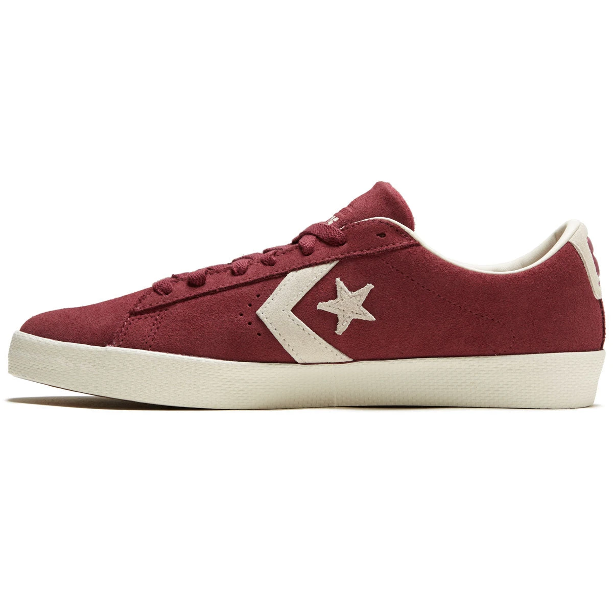 Converse Pl Vulc Pro Suede Shoes - Cherry Vision/Egret - Image 2