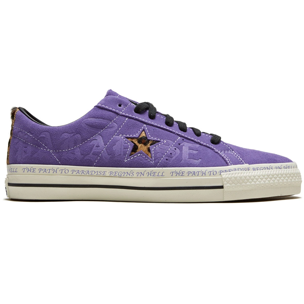 Converse One Star Pro Sean Pablo Shoes - Wild Lilac/Black/Egret