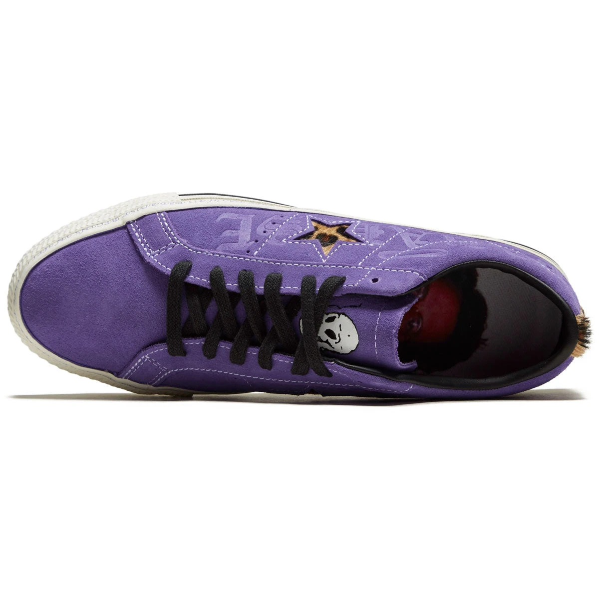 Converse One Star Pro Sean Pablo Shoes - Wild Lilac/Black/Egret - Image 3