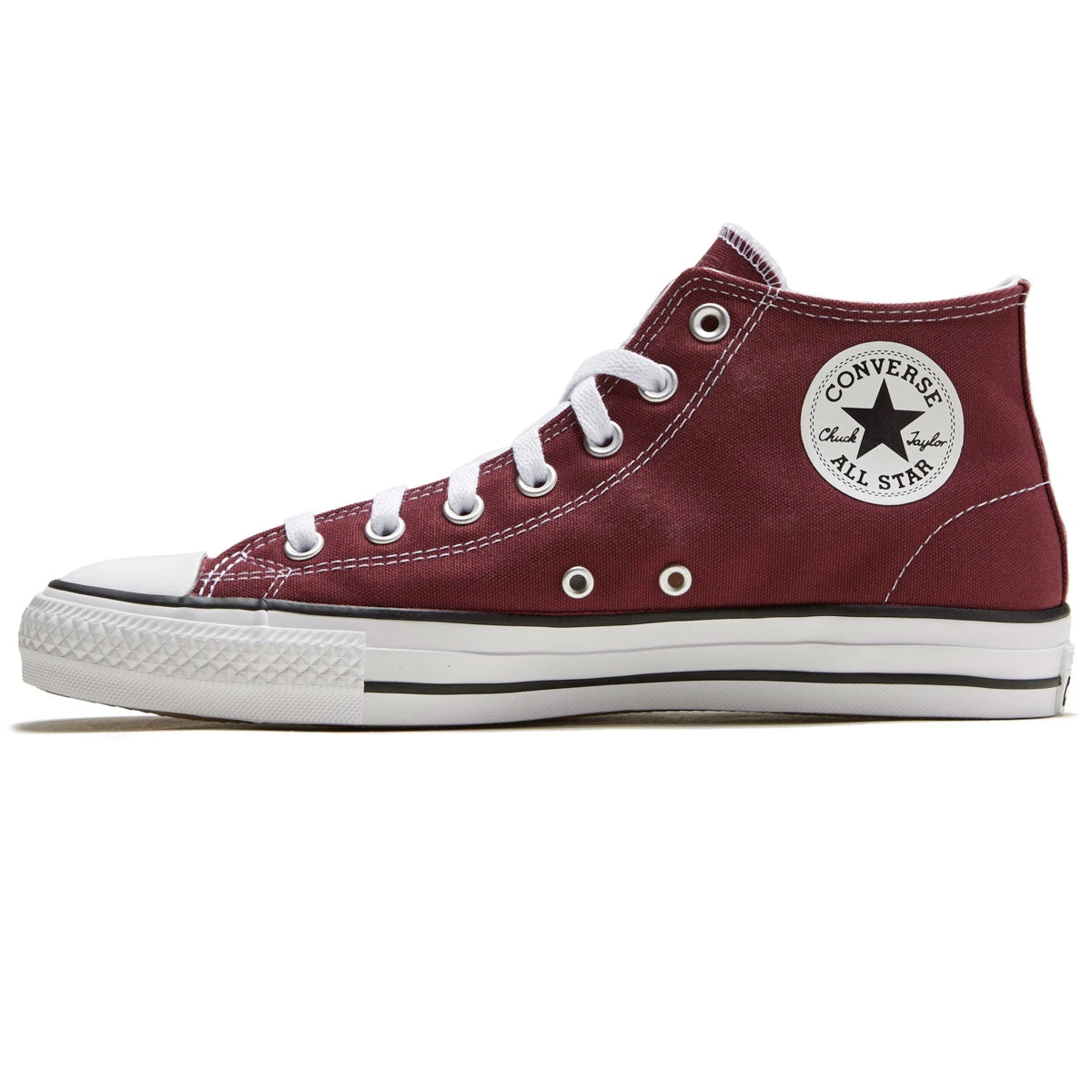Converse Chuck Taylor All Star Pro Mid Shoes - Cherry Vision/White/White - Image 2