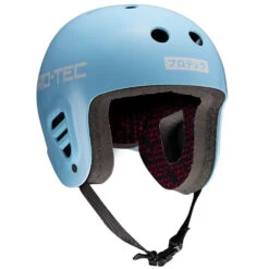 Pro-Tec Full Cut Skate Sky Brown Pro Helmet - Blue