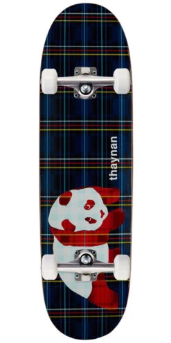 Enjoi Thaynan Plaid Panda Super Sap R7 Skateboard Complete - Thaynan - 8.75"