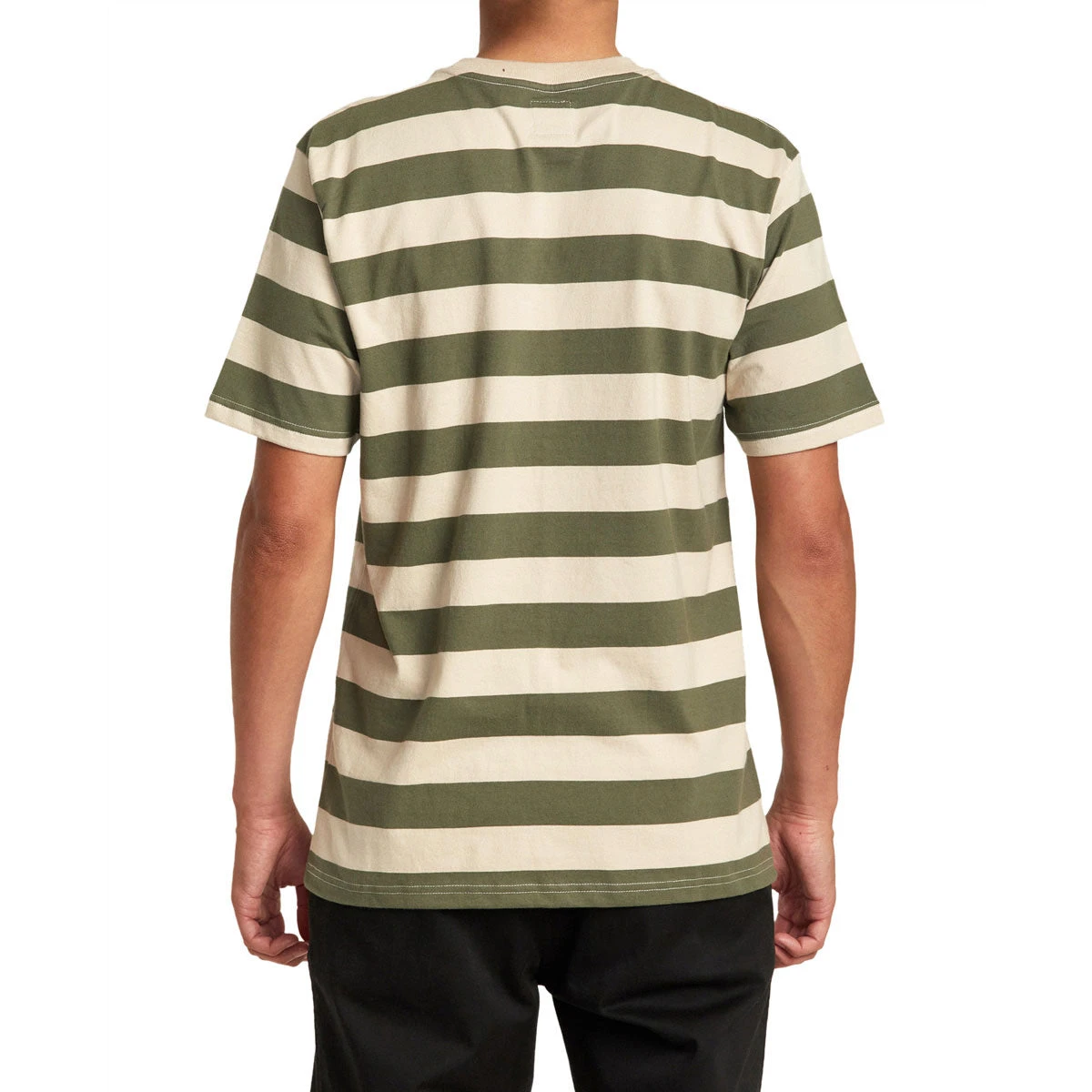 RVCA Corso Stripe Shirt - Aloe - Image 4