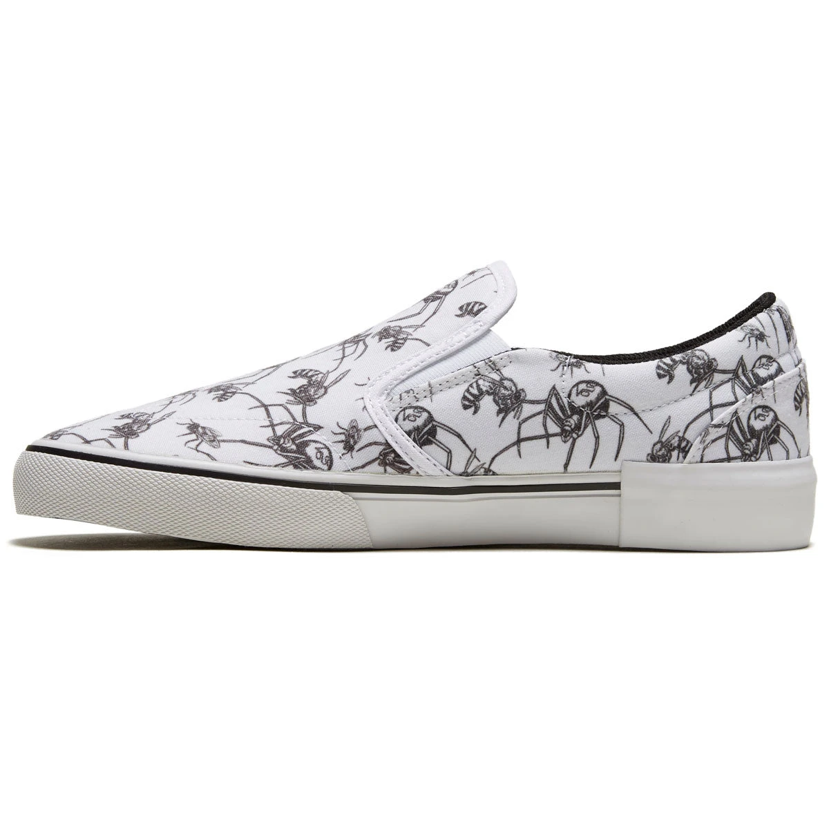 Etnies X Bones Marana Slip Shoes - White/Black - Image 2