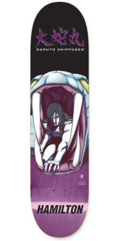 Primitive X Naruto Orochimaru Skateboard Deck - Purple - 8.50"
