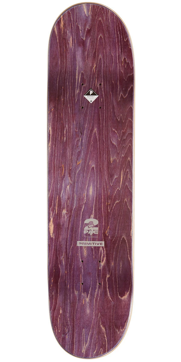 Primitive X Tupac Shakur Skateboard Deck - Navy - 8.00" - Image 2