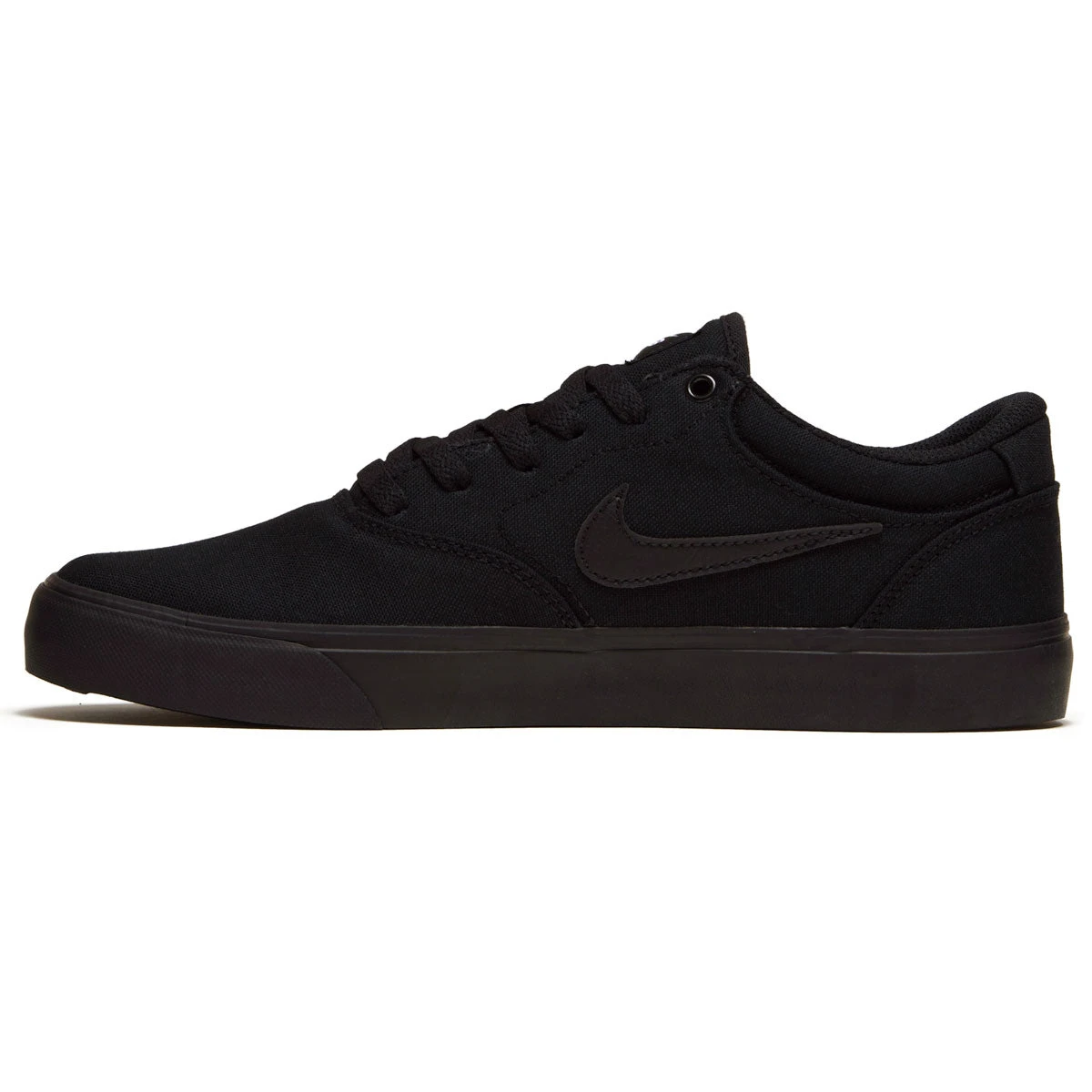 Nike SB Chron 2 Canvas Shoes - Black/Black/Black - Image 2