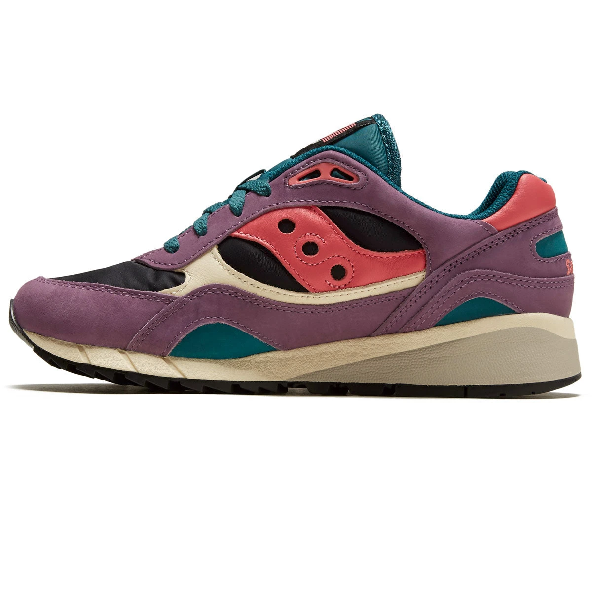 Saucony Shadow 6000 Shoes - Purple/Black - Image 2