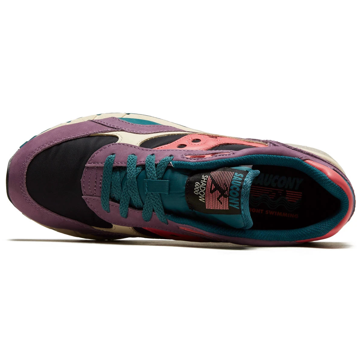 Saucony Shadow 6000 Shoes - Purple/Black - Image 3