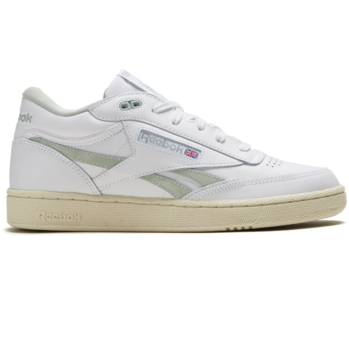 Reebok Club C Mid II Revenge Shoes - White/Sea Spray/Alabaster