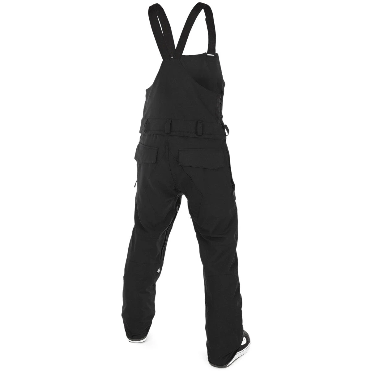Volcom Roan Bib Over All Snowboard Pants - Black - Image 2