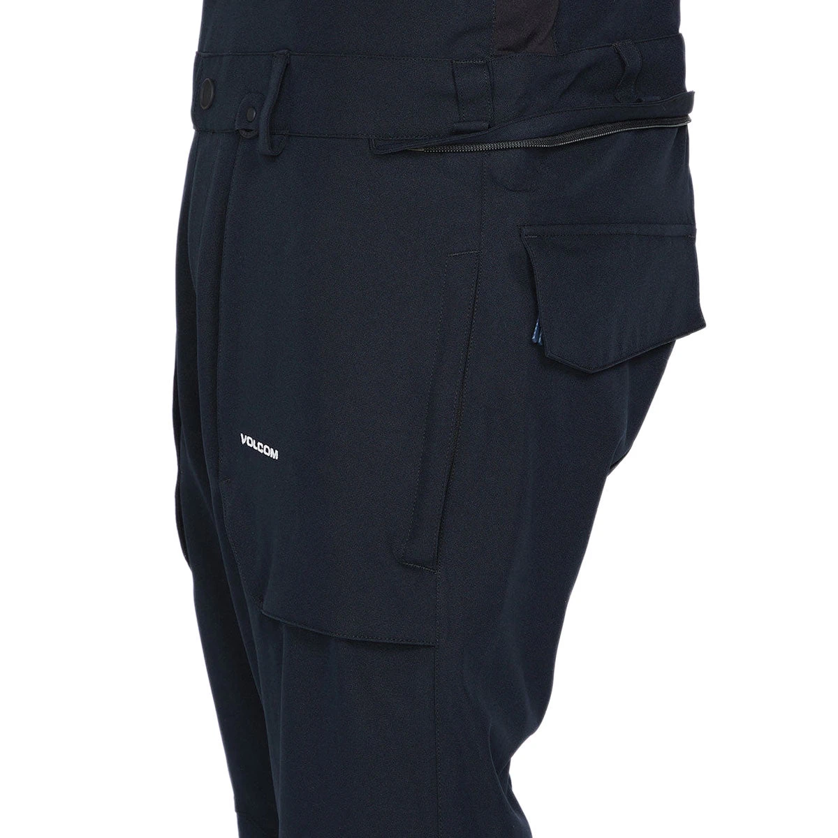 Volcom Roan Bib Over All Snowboard Pants - Black - Image 3