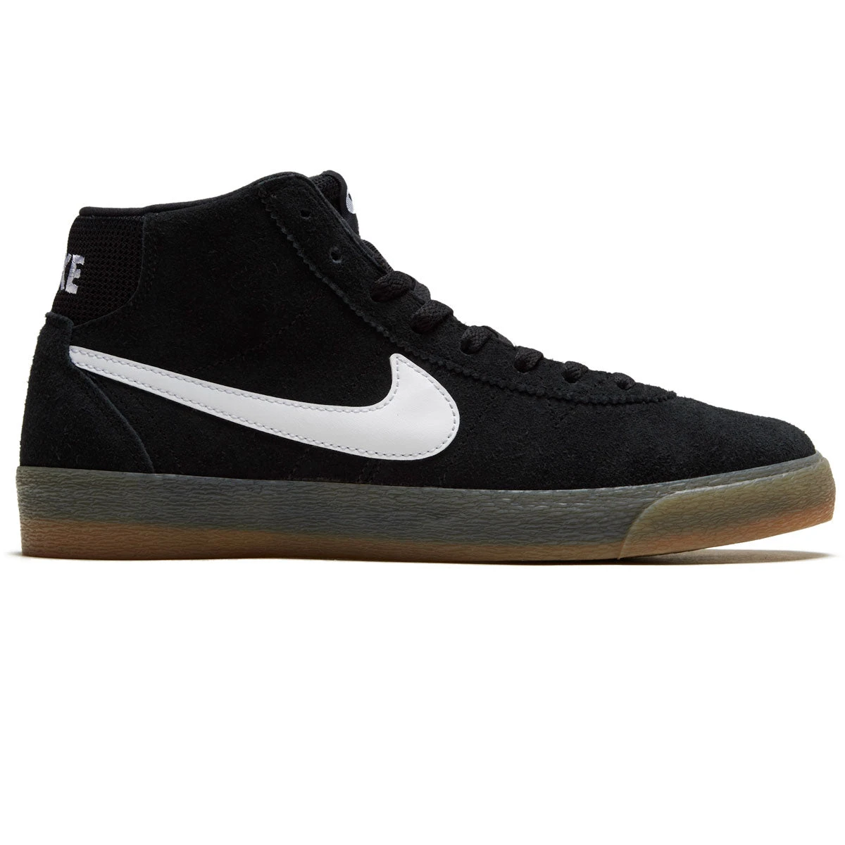 Nike SB Bruin High Shoes - Black/White/Black/Gum Light Brown