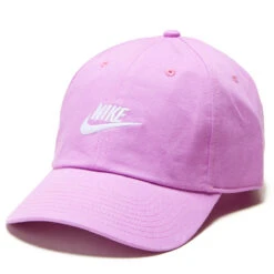 Nike Heritage86 Futura Washed Hat - Rush Fuchsia/White