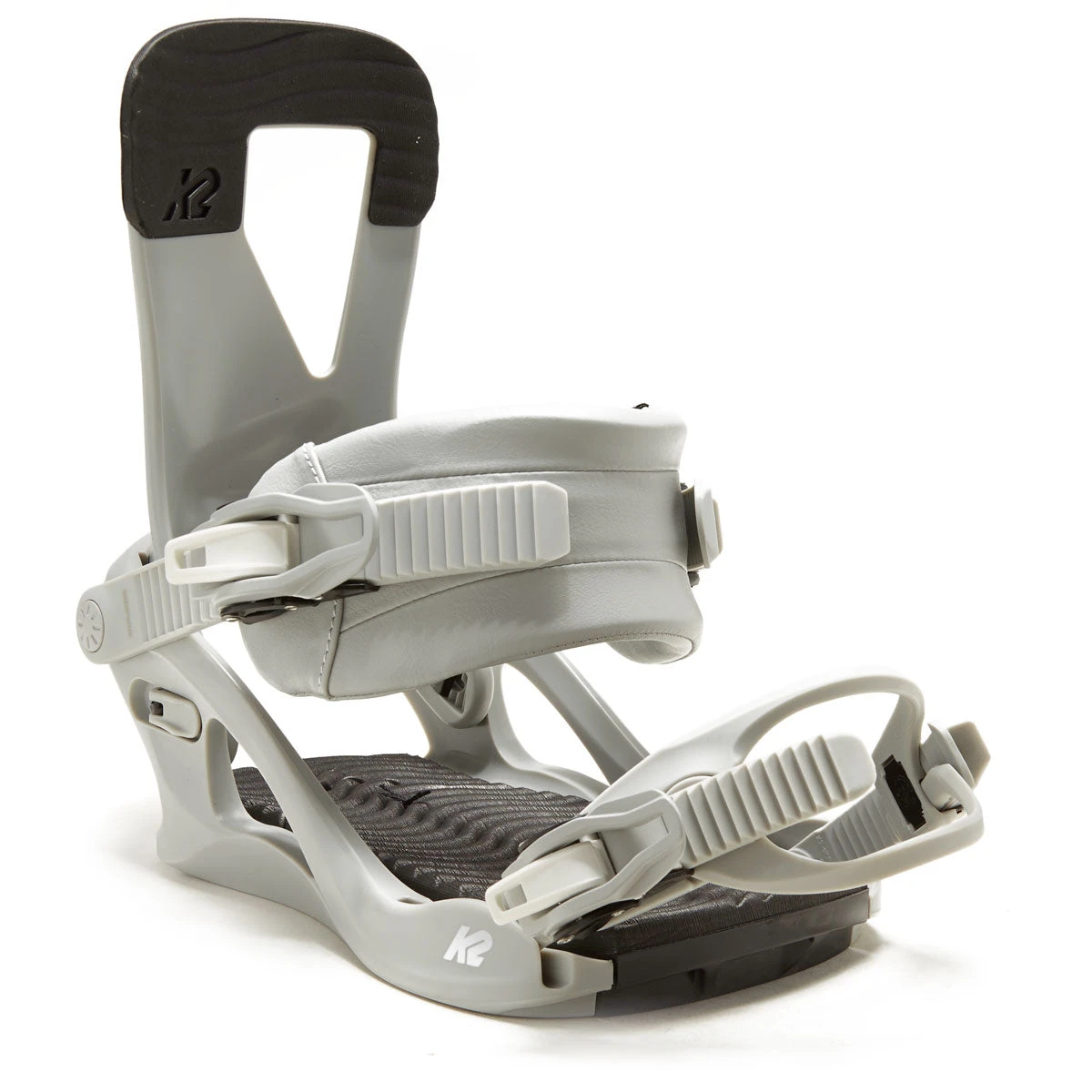 K2 Womens Bedford 2024 Snowboard Bindings - Grey - Image 2
