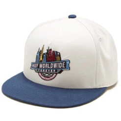 HUF Global Solutions 5 Panel Hat - Cream