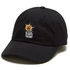 HUF Sippin Sun Cv 6 Panel Hat - Black