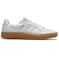 Adidas Tyshawn Low Shoes - White/White/Gum