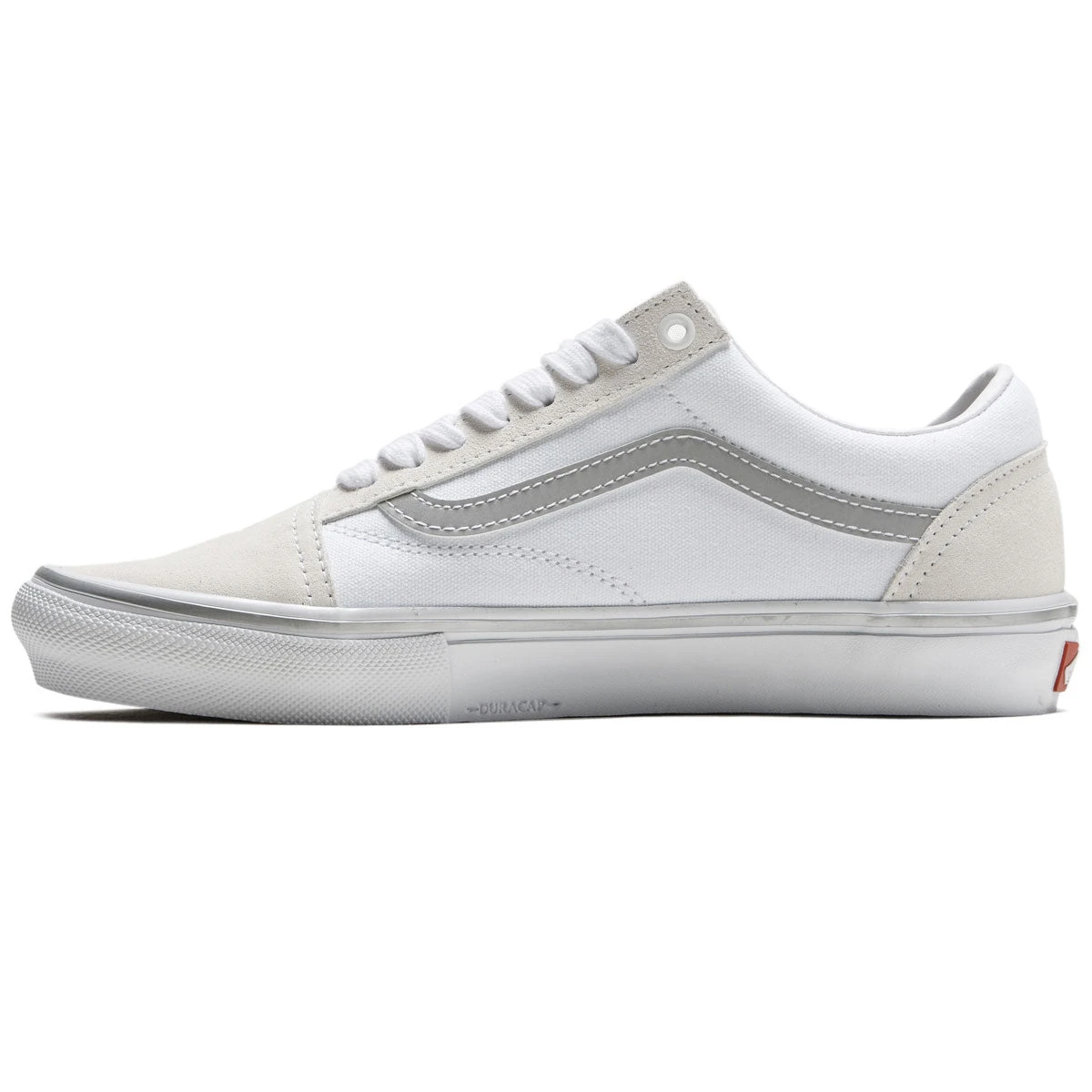 Vans Skate Old Skool Shoes - True White - Image 2