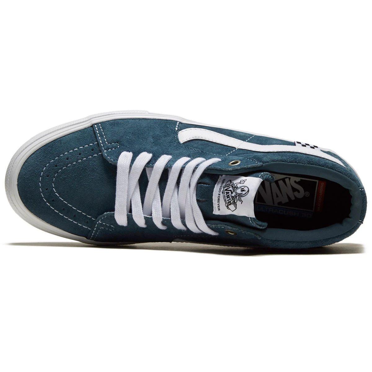 Vans Skate Grosso Mid Shoes - Blue/White - Image 3