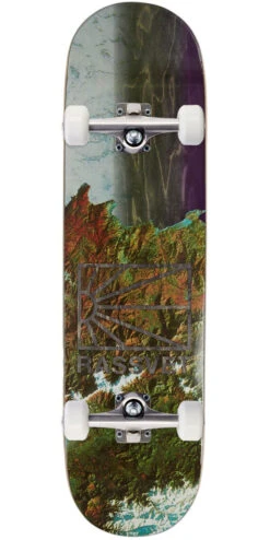 Rassvet Logo Space Skateboard Complete - Purple - 8.125"