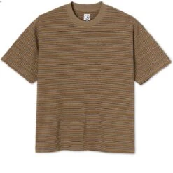 Polar Stripe Surf T-Shirt - Camel