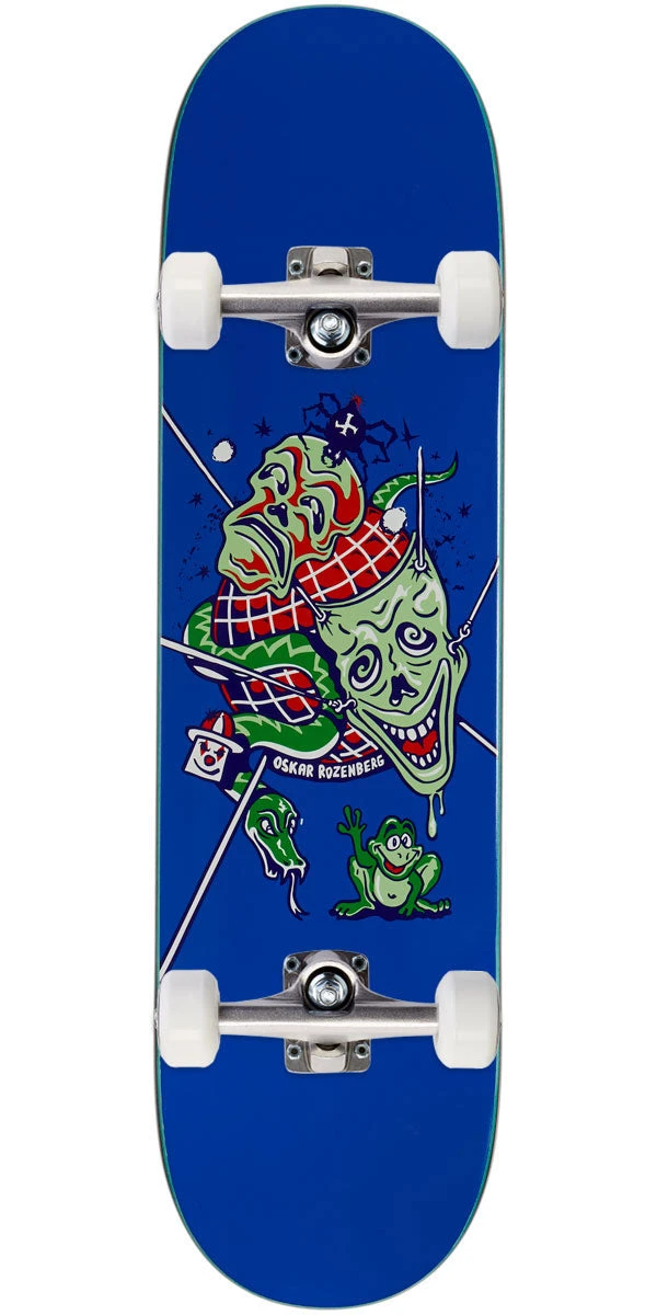 Polar Oskar Rozenberg The Mask Skateboard Complete - Blue - 8.375"