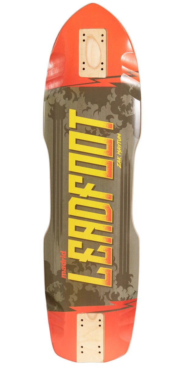 Madrid The Leadfoot Zak Maytum Pro Model 32.375" Longboard Deck