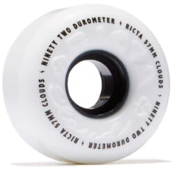Ricta Clouds 92a Skateboard Wheels - Black - 54mm