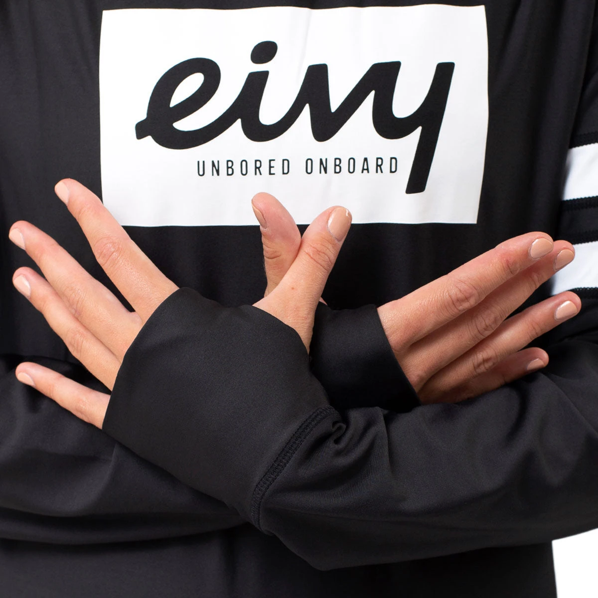 Eivy Icecold Top Snowboard Base Layer - Team Black - Image 4