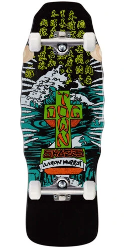 Dogtown Aaron Murray Reissue Skateboard Complete - Black Full Dip - 10.25"