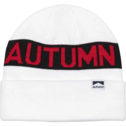 Autumn Halftime Beanie - White