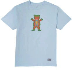 Grizzly Inside Out T-Shirt - Powder Blue