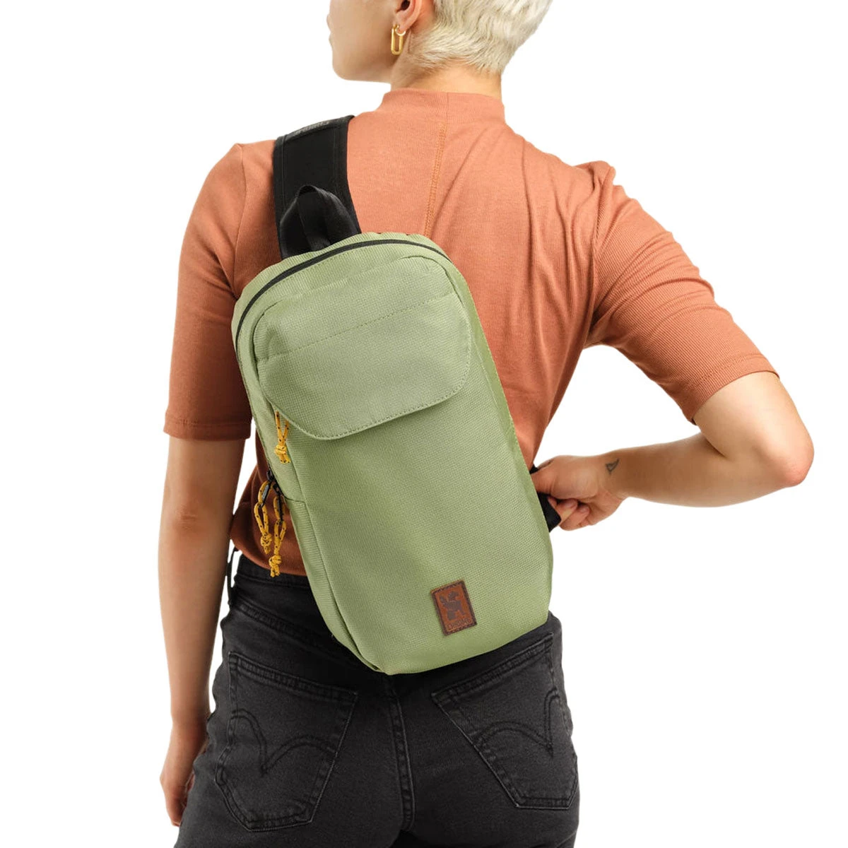 Chrome Ruckas Sling Bag - Oil Green - Image 4