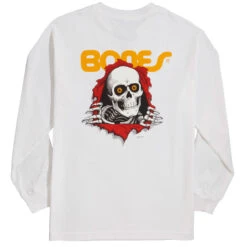 Powell Peralta Powell-Peralta Ripper Long Sleeve T-Shirt - White