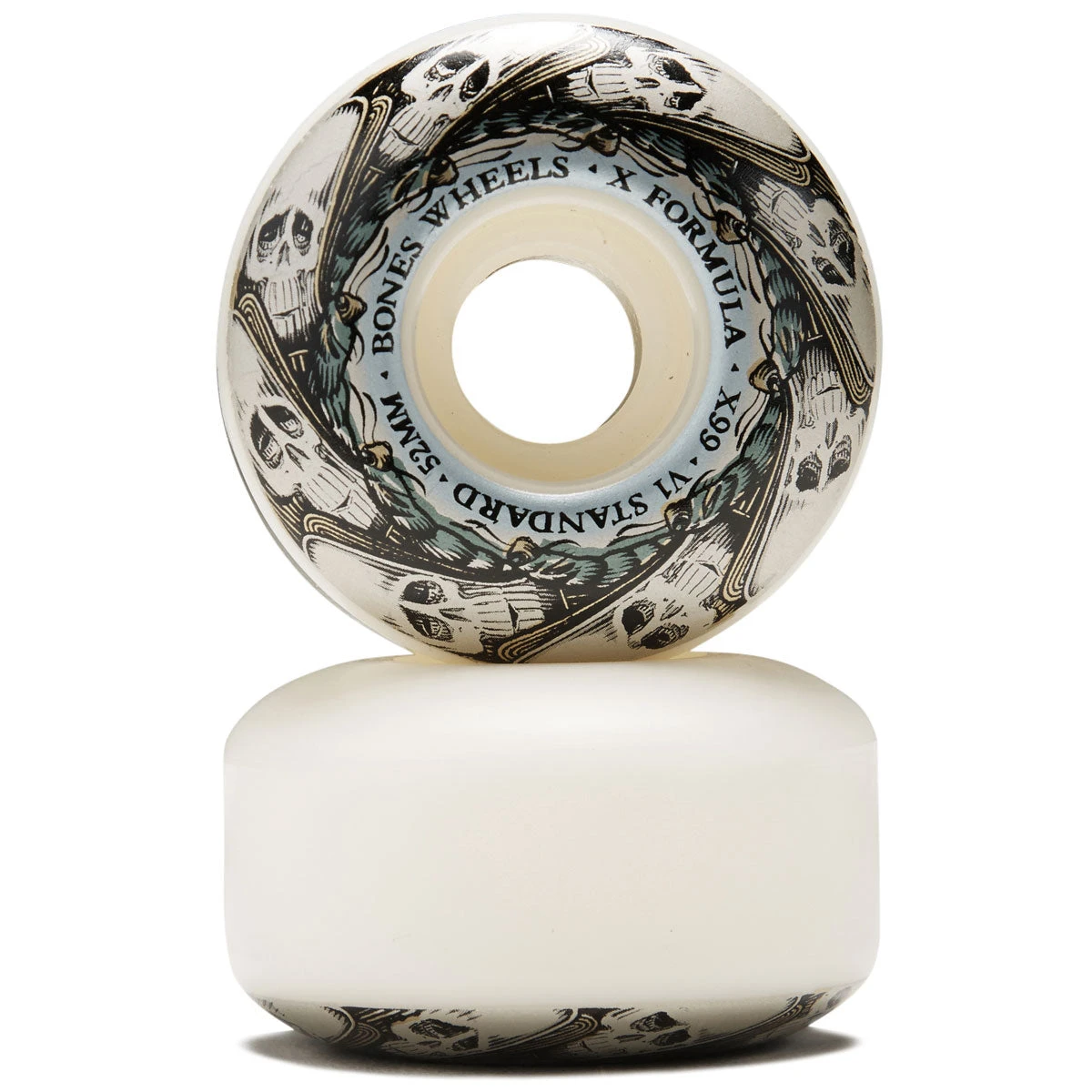 Bones X-Formula Butterfly Effect 99a V1 Standard Skateboard Wheels - 52mm - Image 2