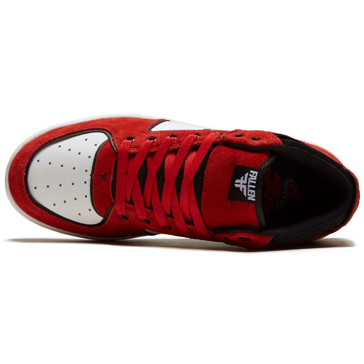 Fallen Tremont Mid Cupsole Shoes - White/Red - Image 3