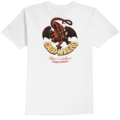 Powell Peralta Powell-Peralta Cab Classic Dragon II T-Shirt - White