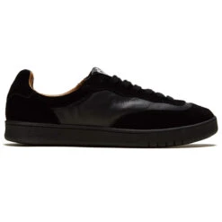 Last Resort AB CM001 Suede Leather Low Shoes - Black/Black