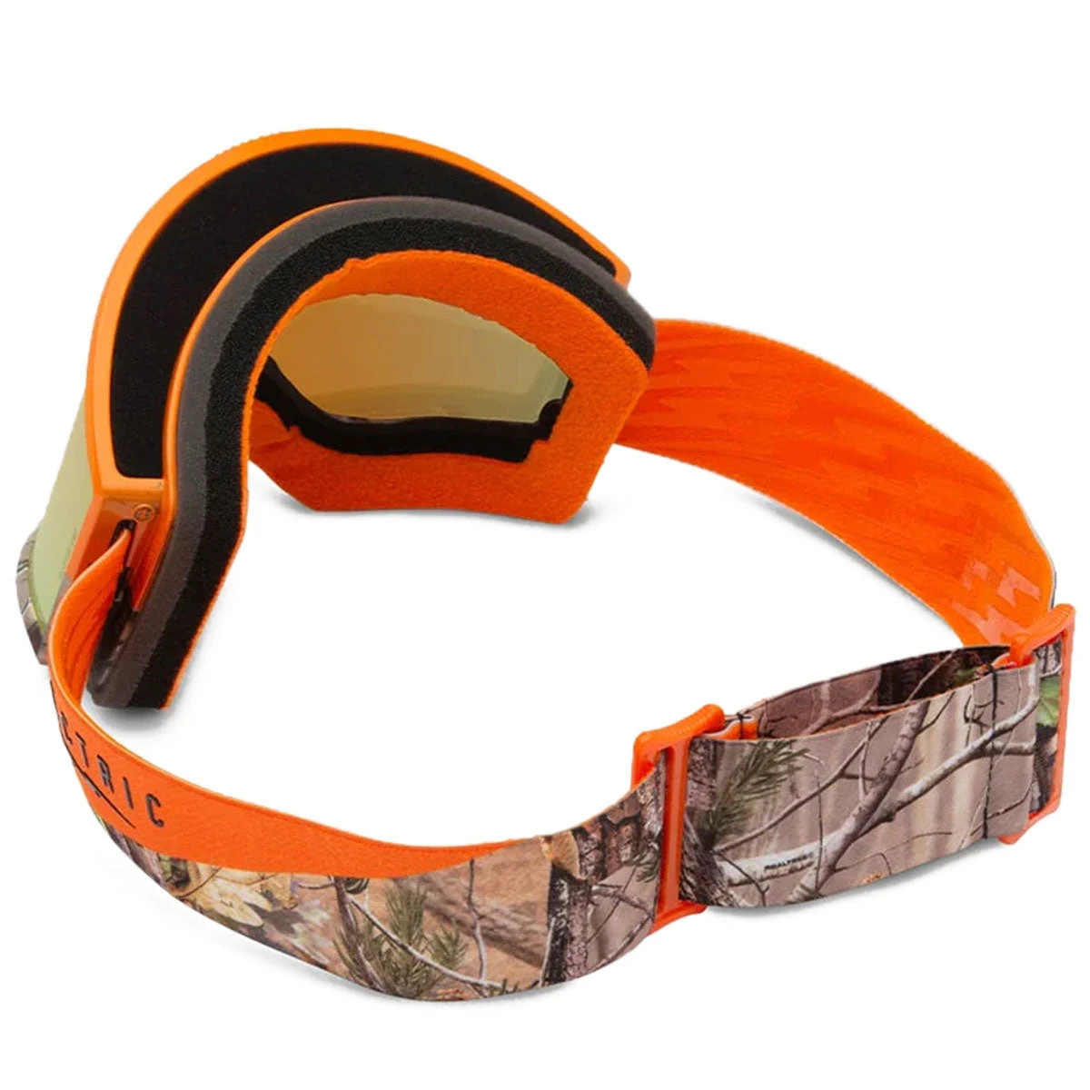 Electric Kleveland Snowboard Goggles - Realtree Hazard/Orange Chrome - Image 2