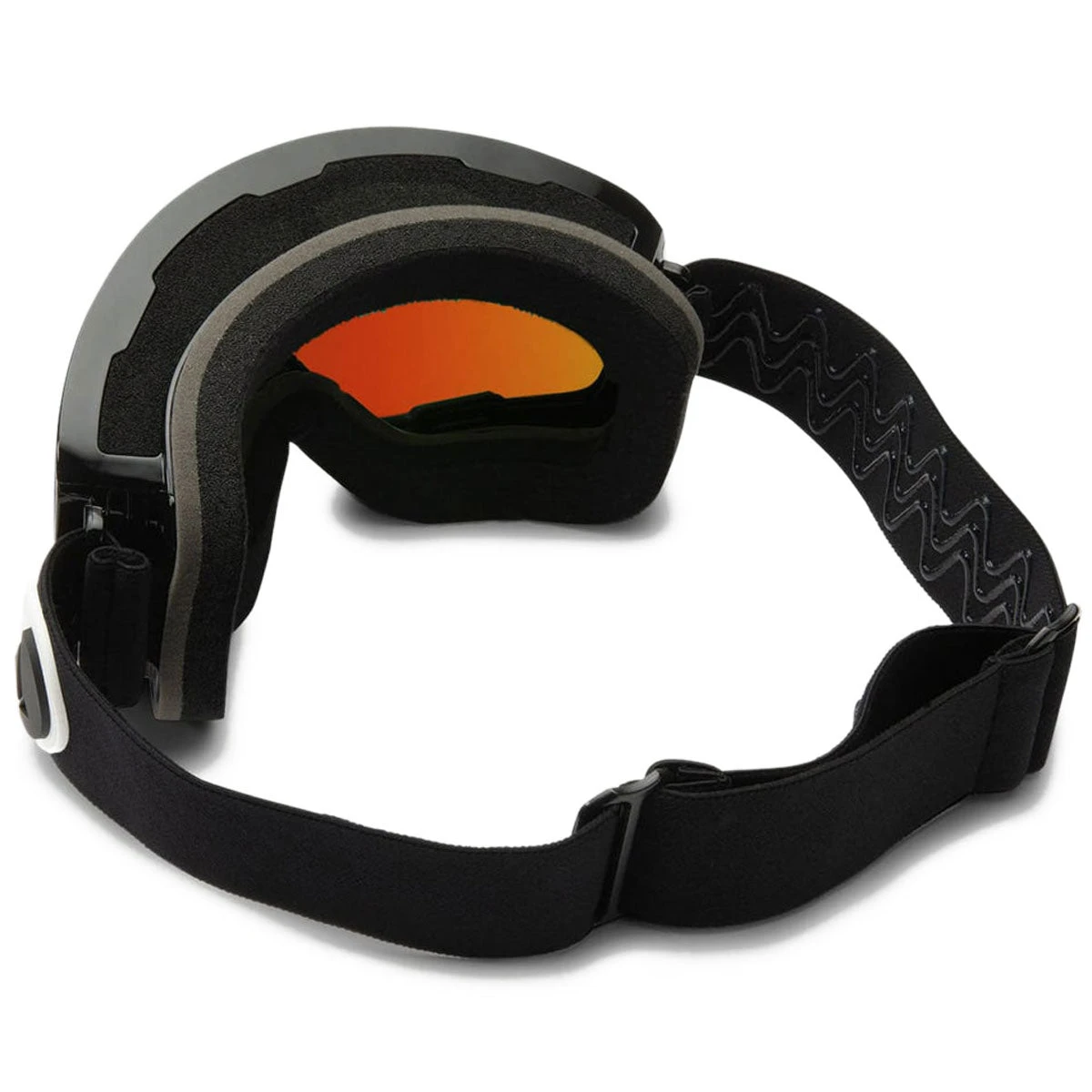 Volcom Odyssey Snowboard Goggles - Gloss Black/Red Chrome - Image 4